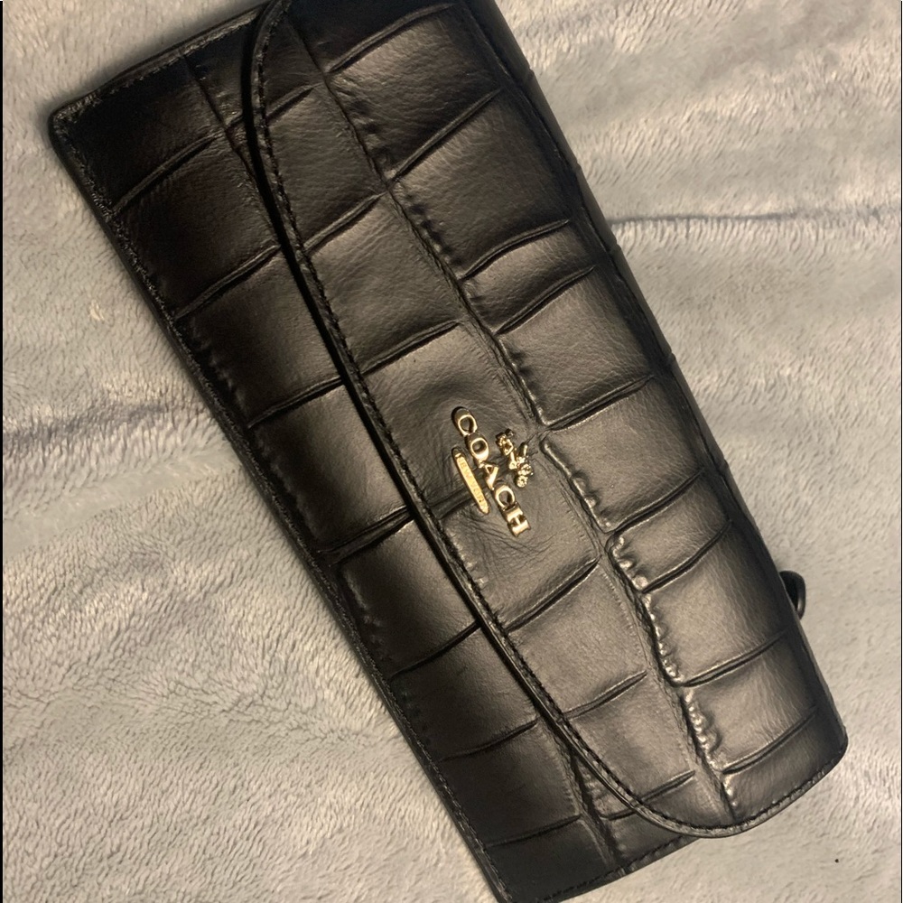 Brand New Coach Soft Skinny Wallet